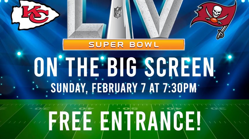 (FREE) Super Bowl streaming on big screens