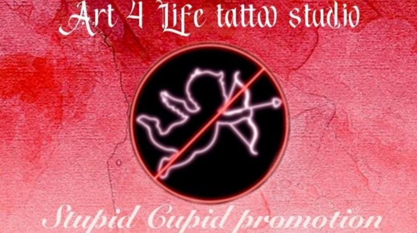 Stupid Cupid Tattoo Promotion