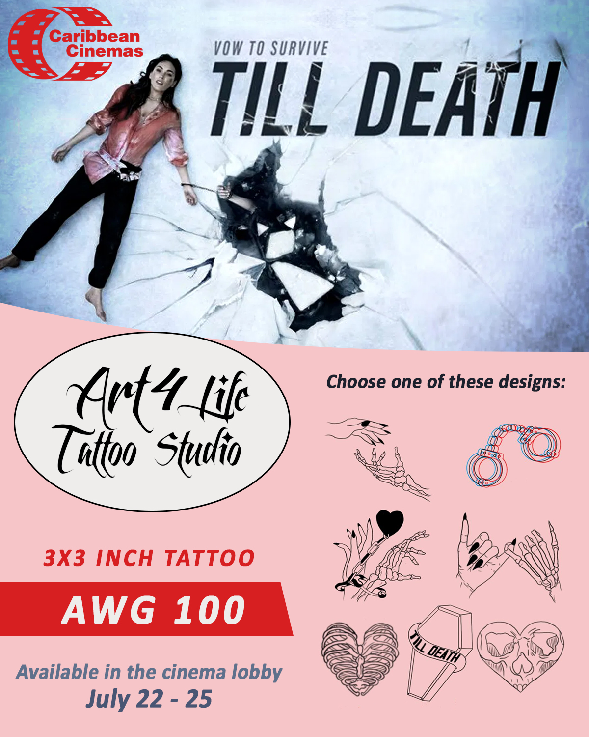 Till Death Movie & Tattoo Special ⋆ Paseo Herencia - Aruba
